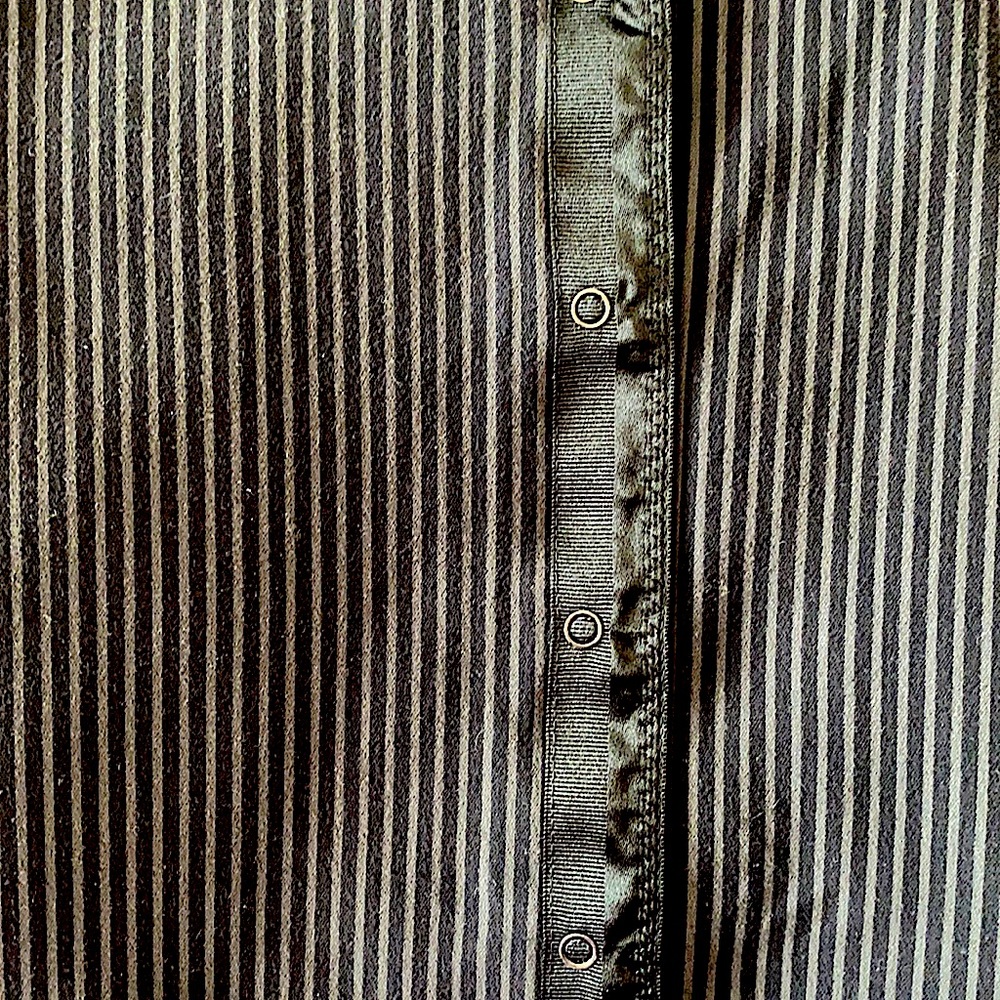 LULULEMON Vinyasa Scarf hyperstripe Rulu Bk & Grey - Picture 5 of 5